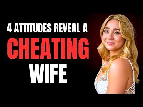 4 ATTITUDES That Reveal a CHEATING Wife  |  Female Psychology