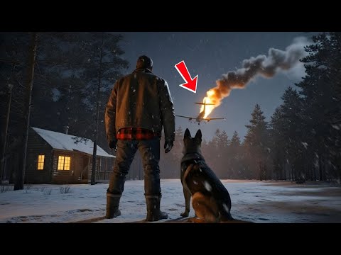 A Burning Plane Crashed in the Snow — God Led a Veteran and His Dog to the Truth