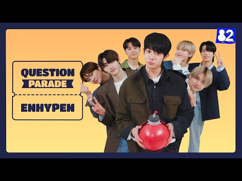 (CC) ENHYPEN's Crazy 🤯High-pitched InterviewㅣDrunk-DazedㅣQuestion Parade w/ ENHYPEN