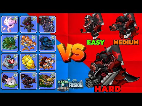 King Black Rugby VS X10 Fusion Plants - PvZ Fusion 3.1.1