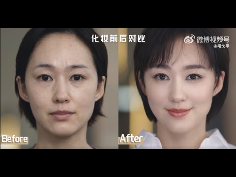 毛戈平彩妆课|面部凹陷解决方案，教你即刻提升面部平整度