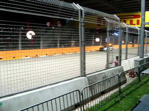 Singapore GP 2011 medical car speed test