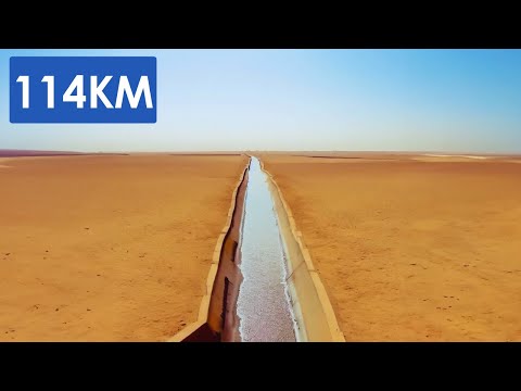 Pourquoi l'Égypte Construit la Plus Grande Rivière Artificielle du Monde dans le Désert ?