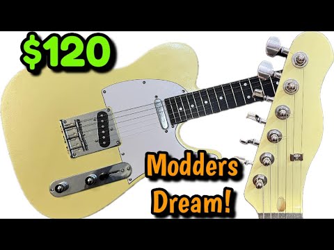 Amazon Telecaster Guitar Kit!! Fesley Knocked This One Outta The Park!