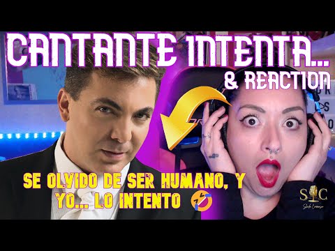 CRISTIAN CASTRO | 💥HIS BEST HIGH tones💥| singer REACTION || and I'M TRYING!! 👎👎🤣🤣 NEXT !!