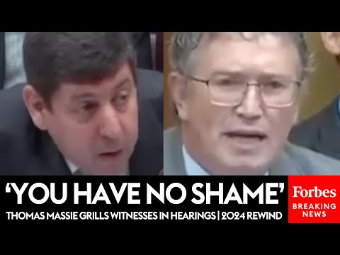 Thomas Massie Spars With Dems And Grills Witnesses In Congressional Hearings | 2024 Rewind