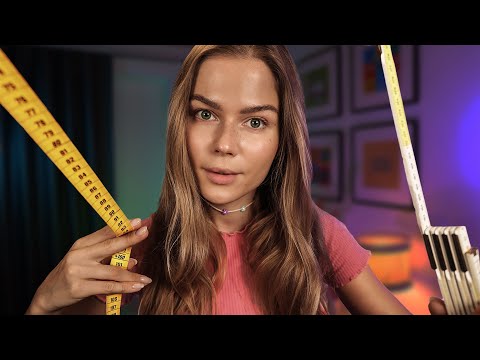 ASMR Measuring You All Over (face & Body) 360° Sounds