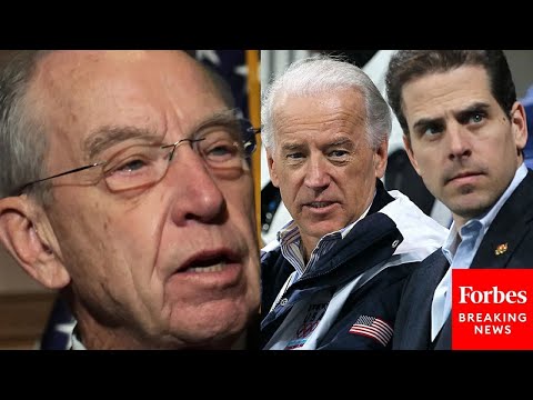 'Ask Yourself This...': Chuck Grassley Takes Aim At Hunter Biden, Family Business | 2023 Rewind