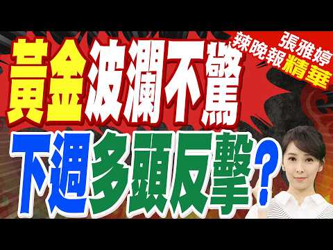 戰火燒不停 錢往哪逃？法人點名3大避險標的 黃金排第一｜黃金波瀾不驚 下週多頭反擊?｜介文汲.苑舉正.栗正傑深度剖析【張雅婷辣晚報】精華版 @中天新聞CtiNews