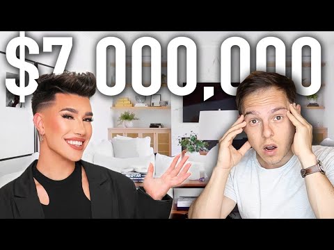 Millionaire Reacts: James Charles Bought His First Home | Mansion Tour