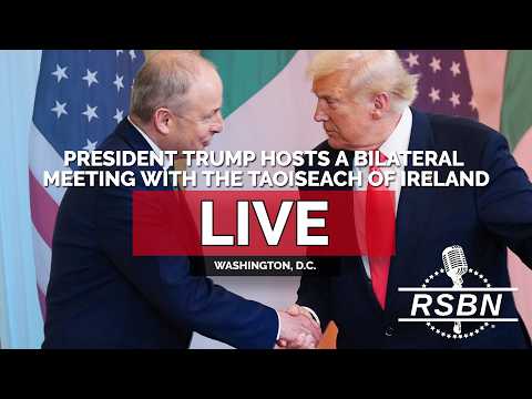 LIVE: President Trump Holds a Bilateral Meeting with the Taoiseach of Ireland - 03/17/26