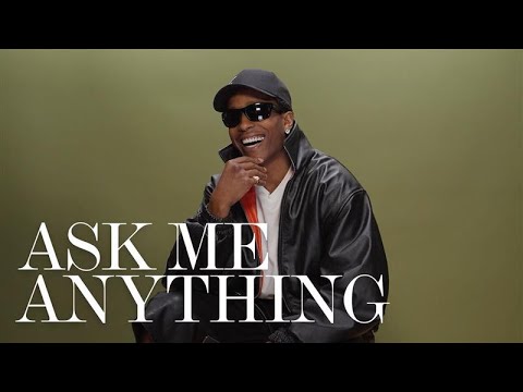 A$AP Rocky Reveals the Best Part About Fatherhood | Ask Me Anything | ELLE