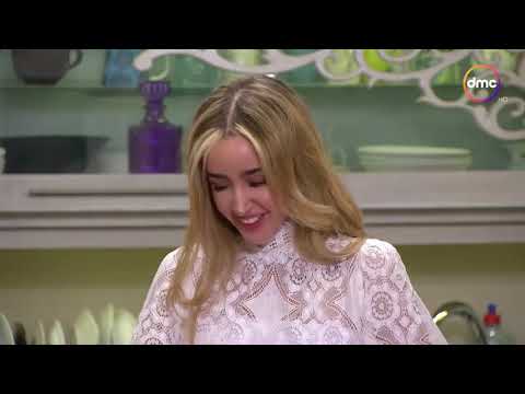 صاحبة السعادة - إسعاد يونس بتعلم هنا الزاهد إزاي تعمل " مكرونة بالبشاميل "