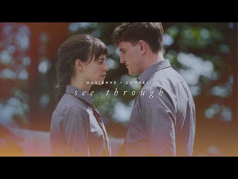 marianne + connell  |  see through (normal people)