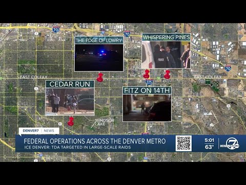 100+ suspected TdA gang members targeted in Denver metro raids: ICE