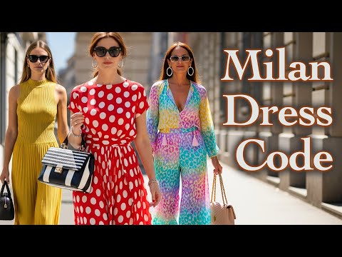 August 2025 Fashion Trends Spotted Early in Milan. New Stunning Outfits from Italy. Fashion VLOG