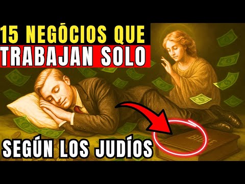 15 NEGOCIOS SEGUN LOS JUDÍOS PARA NO VOLVER A TRABAJAR | RABINO MILLONARIO...