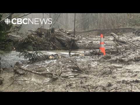 Residents recall being airlifted from Coquitlam mudslide area
