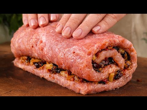 Koch lehrte mich den Trick mit Schweinefleisch! Ein einfaches Rezept für die perfekte Rolle!
