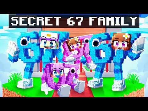 Having a Secret 67 Family In Minecraft!