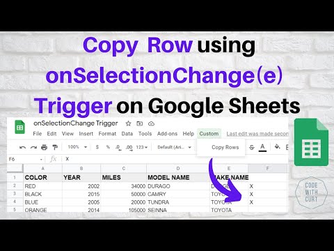 Copy Row Using onSelectionChange(e) Trigger on Google Sheets