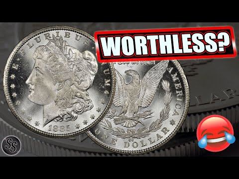 Are Morgan Silver Dollars Worthless?  This Author Thinks So...