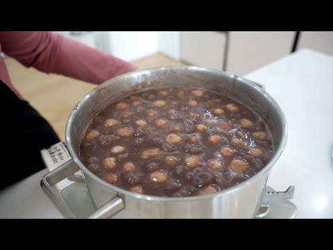 🔴소쿠리 안 걸러도 부드러운 팥죽만들기 동지팥죽 뚝딱 라이브 생방송
