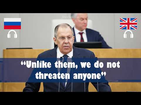 Global Majority vs. Western Minority: Lavrov’s Address at the State Duma | RU-EN