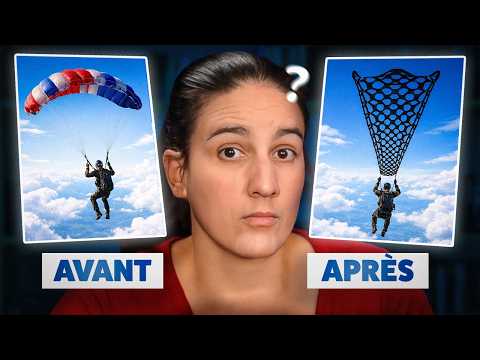 Ils ont percé un parachute et il marche mieux