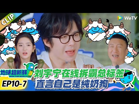 【地球超新鲜】EP10-7：刘宇宁在线拆霸总标签！直言自己是纯奶狗！#地球超新鲜 #孙红雷 #李乃文 #陈赫 #刘宇宁 #龚俊 #陈星旭 #王玉雯