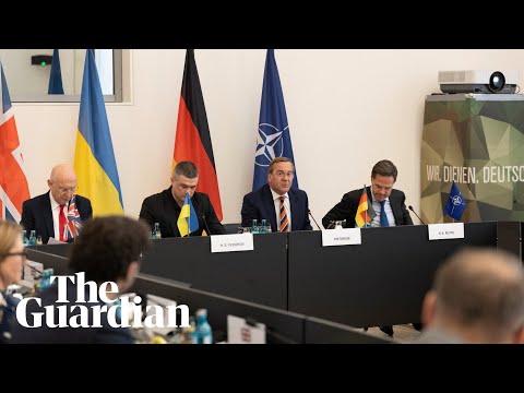 Ukraine Defence Contact Group members make statements following meeting – watch live