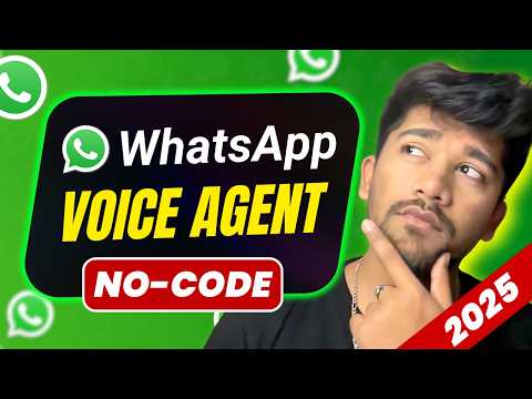 Build A WhatsApp AI Voice Agent in 17 Minutes (No-Code, n8n, Vapi)