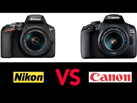 Nikon D3500 Vs Canon Rebel T7 - Which is the best DSLR Camera for Beginners?