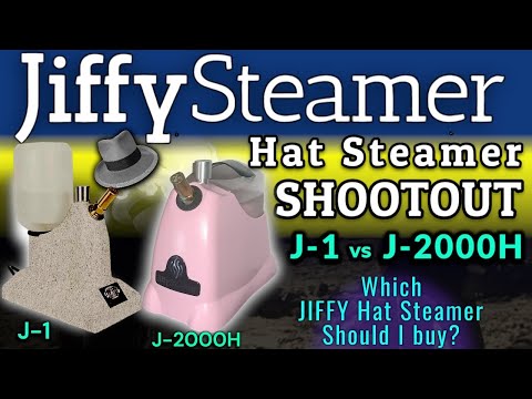 JIFFY STEAMER 1st Annual HAT STEAMER SHOOTOUT! ⚡️-Today’s Battle: ⭐️Jiffy J-1 vs J2000H⭐️