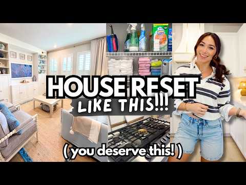 Motivating CLEAN WITH ME | Resetting My Home & Raising My Standards 🧺 NEW 2026 Cleaning Routine! 🧽