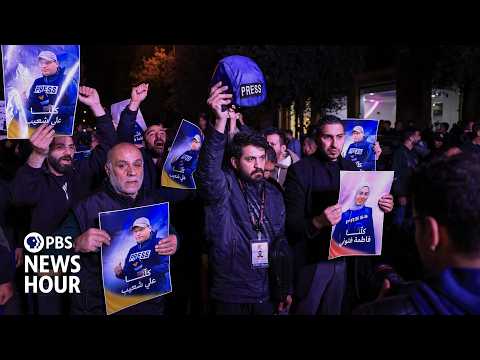 Israeli airstrike kills 3 journalists covering war in southern Lebanon