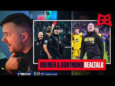 SKANDAL ROT in BREMEN? 😱 DORTMUND noch in die CL? 🤔 GamerBrother BUNDESLIGA TALK ⚽