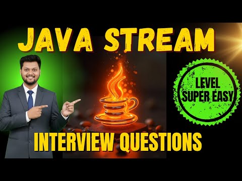 Java Stream Interview Questions 💡 Level Super Easy | Top 10 Examples