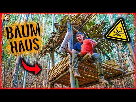 Building a treehouse in the jungle with Fritz Meinecke 🌴 | Madeira | Unge Challenge Final | Survi...
