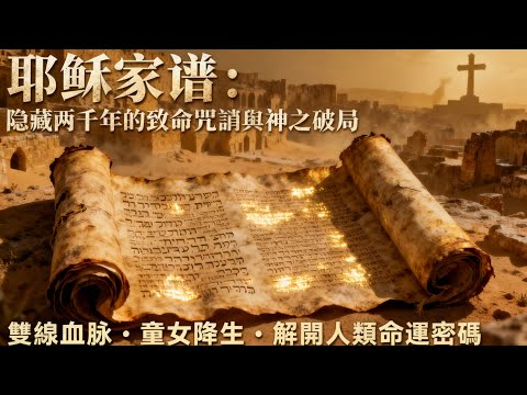 震撼！耶穌家譜隱藏2000年的致命咒詛與神的終極破局 | 馬太福音驚天謎題完整解密 #耶穌家譜 #馬太福音 #聖經解密 #哥尼雅咒詛 #童女懷孕 #大衛王朝 #彌賽亞預言 #聖經研究 #基督教神學