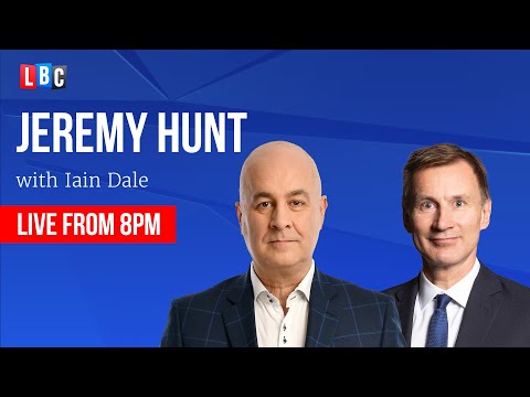 Former Foreign Secretary Sir Jeremy Hunt joins Iain Dale to take your calls | Watch Again