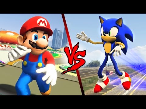 MARIO vs SONIC