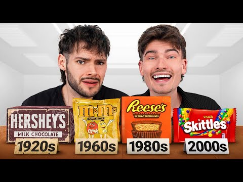 We Tried Candy From Every Decade!