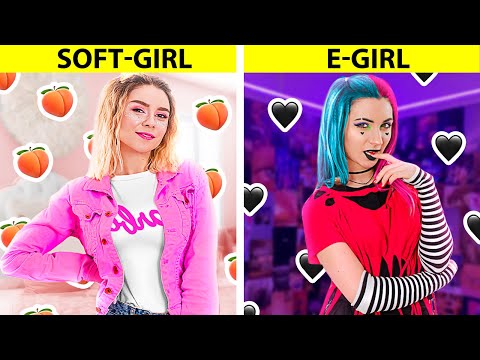 E-Girl vs Soft-Girl