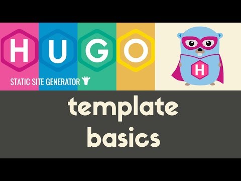 Template Basics | Hugo - Static Site Generator | Tutorial 11