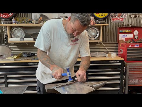 Hand Forming: Wire Edge for door skins, tech tip for metal shaping