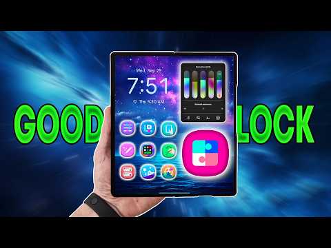Galaxy Z Fold 6 - Ultimate Customization! (Good Lock Full Guide)