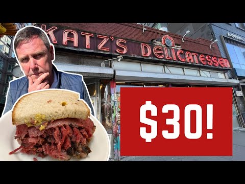 I Review The WORLD FAMOUS KATZ DELI - Is It TOO EXPENSIVE!?