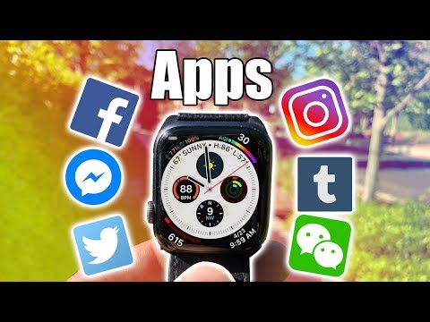 Best Apple Watch Apps For Social Media, Facebook, Twitter, Instagram. ect
