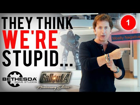 Bethesda TANKS, Responds To Fallout 4 Anniversary Edition Broken Disaster...